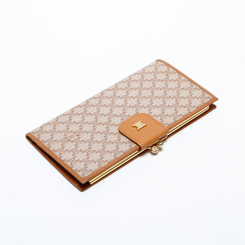 CELINE Macadam PVC purse Purse Brown WS22015