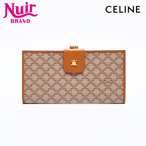 CELINE Macadam PVC purse Purse Brown WS22015