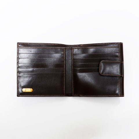 フェンディ FENDI ズッカ キャンバス 二つ折り財布 ブラウン WS22018