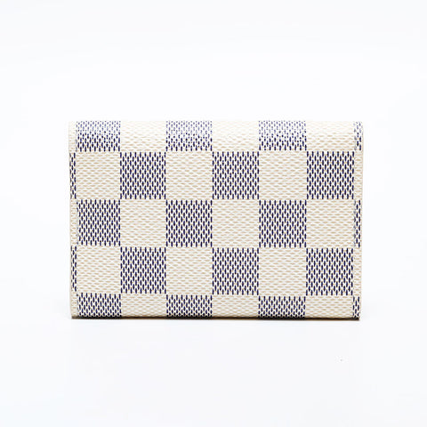 ルイ・ヴィトン LOUIS VUITTON 2014年製 ダミエ アズール ミュルティクレ 6 キーケース ホワイト WS22019