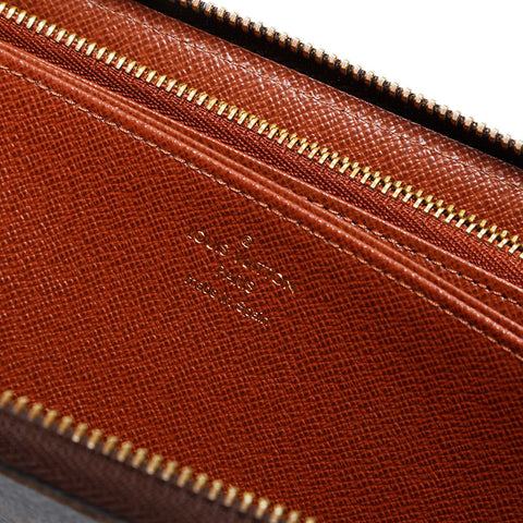 ルイ・ヴィトン LOUIS VUITTON 2016年製 モノグラム ジッピー ウォレット 長財布 ブラウン WS22020