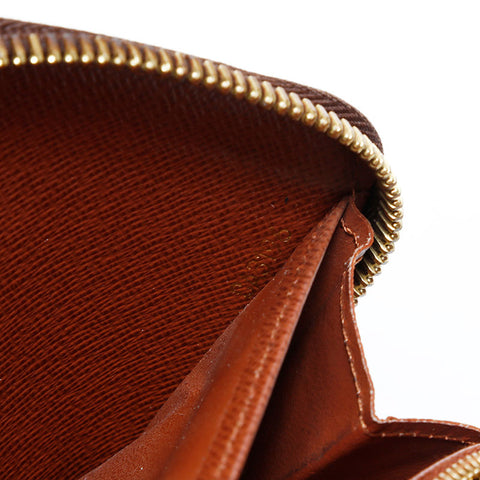 ルイ・ヴィトン LOUIS VUITTON 2016年製 モノグラム ジッピー ウォレット 長財布 ブラウン WS22020