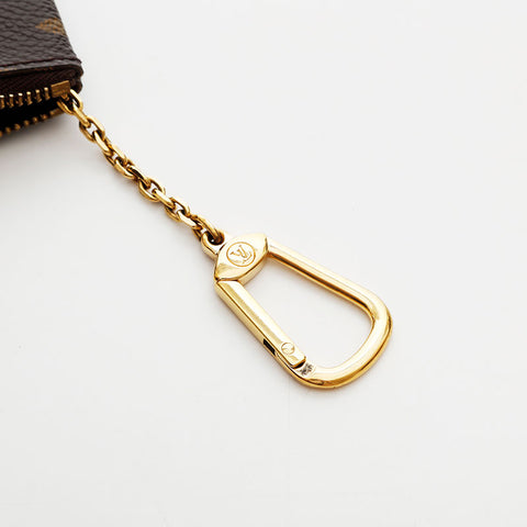 美品 ルイ・ヴィトン LOUIS VUITTON 2003年製 モノグラム ポシェットクレ コイン ポーチ キーケース ブラウン WS22022