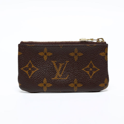 美品 ルイ・ヴィトン LOUIS VUITTON 2003年製 モノグラム ポシェットクレ コイン ポーチ キーケース ブラウン WS22022