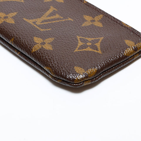 美品 ルイ・ヴィトン LOUIS VUITTON 2003年製 モノグラム ポシェットクレ コイン ポーチ キーケース ブラウン WS22022