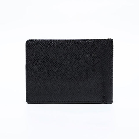 ルイ・ヴィトン LOUIS VUITTON タイガ ポルトフォイユ パンス マネークリップ 二つ折り財布 ブラック WS22023