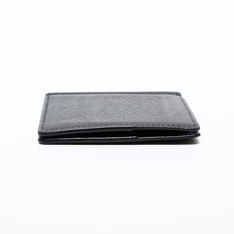 ルイ・ヴィトン LOUIS VUITTON タイガ ポルトフォイユ パンス マネークリップ 二つ折り財布 ブラック WS22023