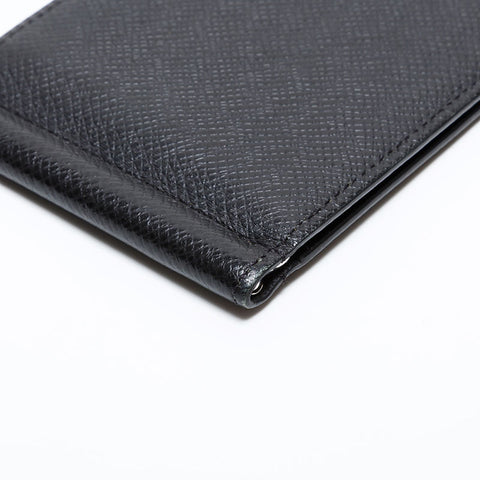 ルイ・ヴィトン LOUIS VUITTON タイガ ポルトフォイユ パンス マネークリップ 二つ折り財布 ブラック WS22023