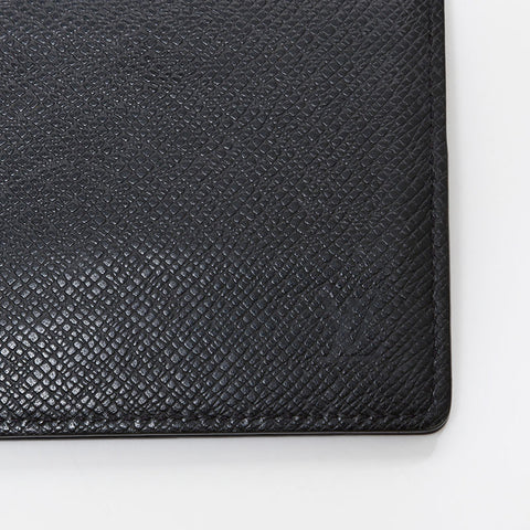 ルイ・ヴィトン LOUIS VUITTON タイガ ポルトフォイユ パンス マネークリップ 二つ折り財布 ブラック WS22023
