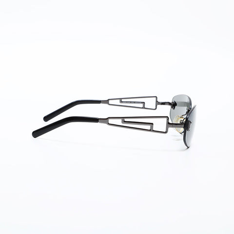 VERSACE Randlose Medusa Sonnenbrille schwarz WS22024