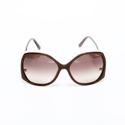 Chloe Butterfly Lens Sonnenbrille Braun WS22025