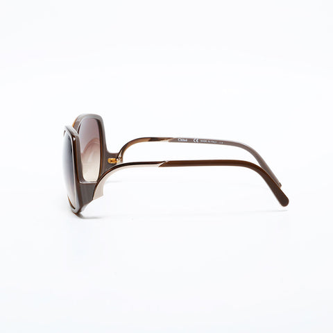 Chloe Butterfly Lens Sonnenbrille Braun WS22025