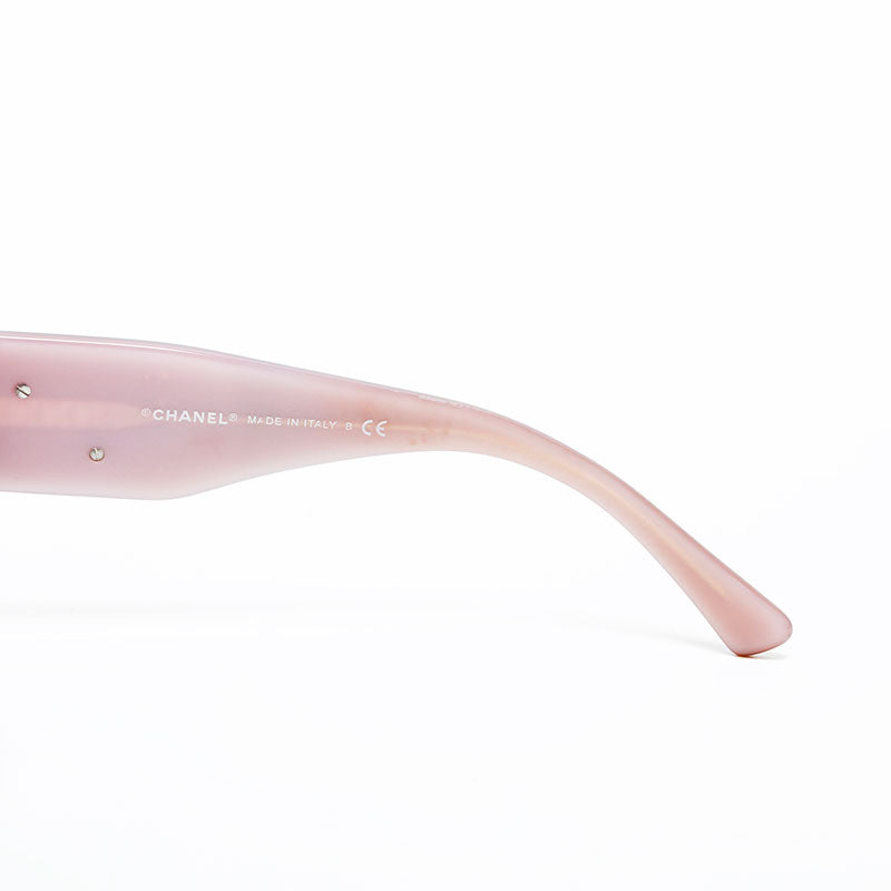 極美品 シャネル CHANEL カメリア サングラス ピンク WS22026 – NUIR