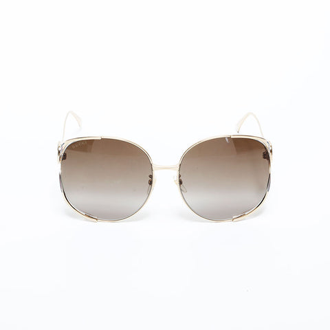 グッチ GUCCI ロゴ サングラス ゴールド WS22028