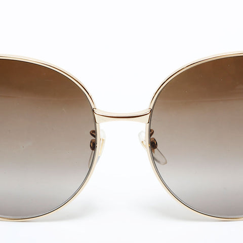 グッチ GUCCI ロゴ サングラス ゴールド WS22028