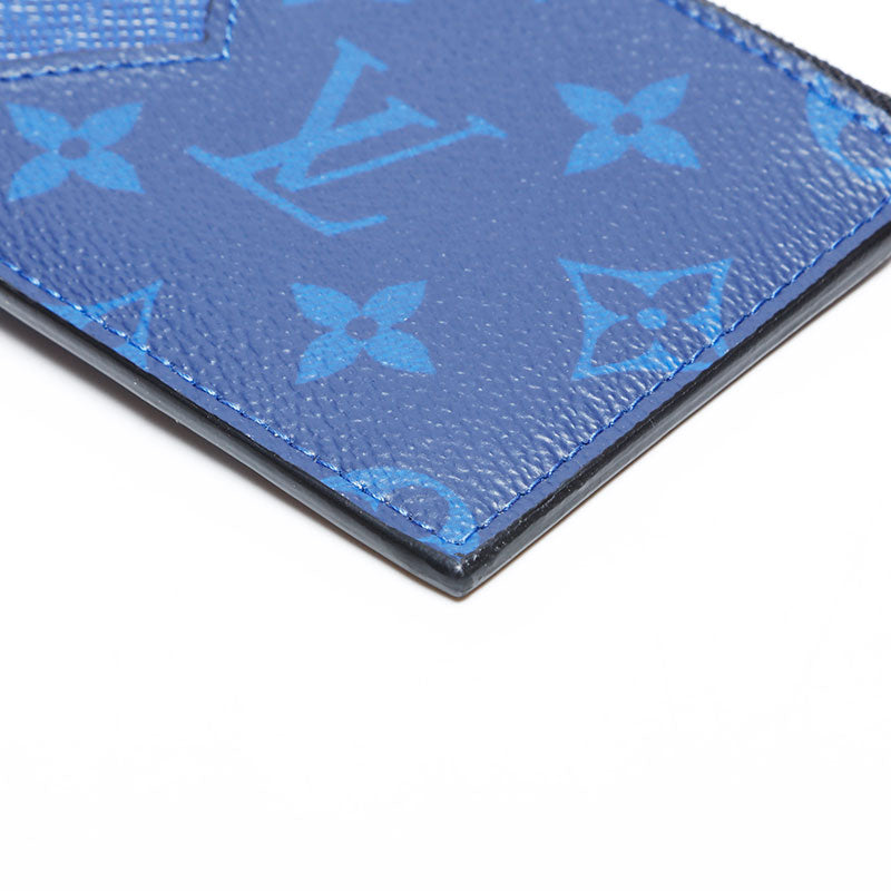 ルイ・ヴィトン LOUIS VUITTON タイガラマ カードケース ブルー