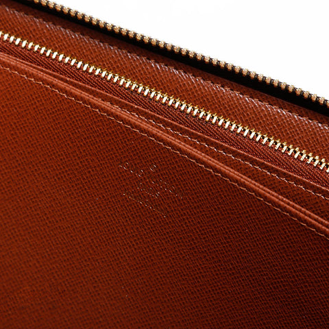 Louis Vuitton 2018会标Zippy钱包钱包棕色WS22030