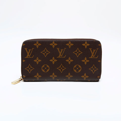 Louis Vuitton 2018会标Zippy钱包钱包棕色WS22030