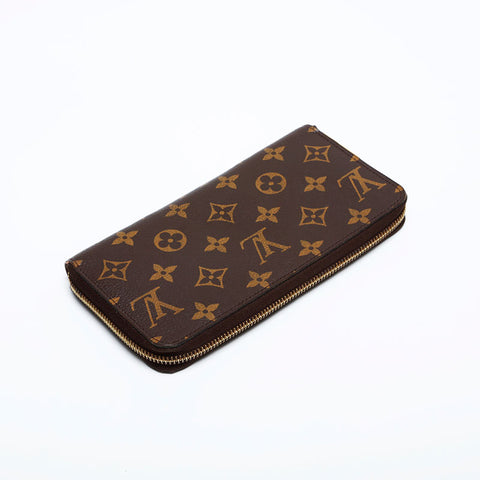 Louis Vuitton 2018会标Zippy钱包钱包棕色WS22030