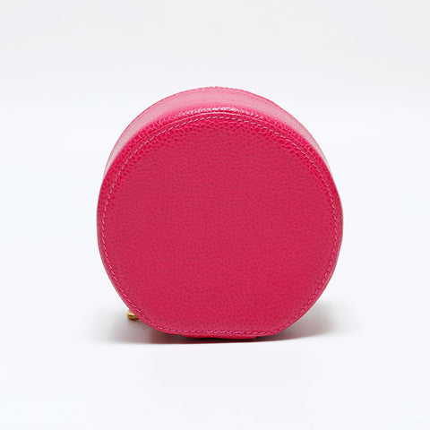 CHANEL No. 3 1994-1996 Caviar COCO Mark Pouch pink WS22038