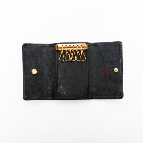 Louis Vuitton 2004 Epi Multiles 6关键持有人黑色WS22048