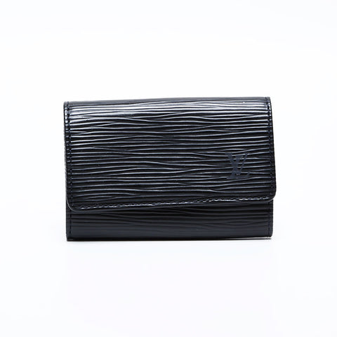 Louis Vuitton 2004 Epi Multiles 6关键持有人黑色WS22048