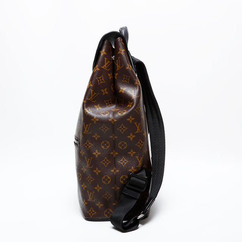 LOUIS VUITTON 2015 Monogram Macassar Parc Backpack Â· Daypack Brown WS22049