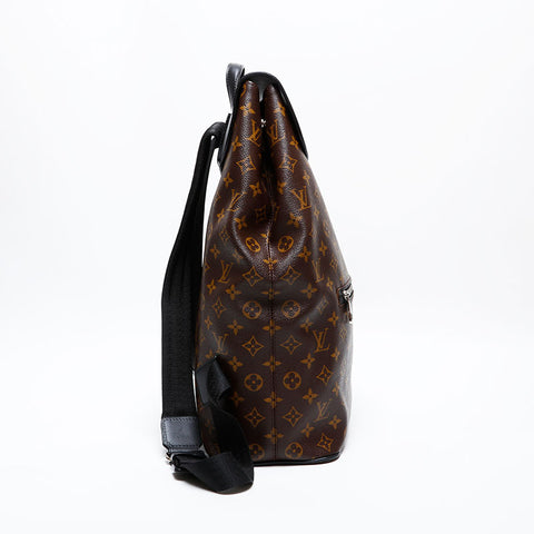 LOUIS VUITTON 2015 Monogram Macassar Parc Backpack Â· Daypack Brown WS22049