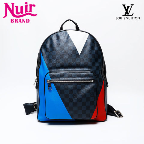 LOUIS VUITTON 2016 Damier Cobalt Josh America's Cup 2017 Backpack Â· Daypack black WS22050