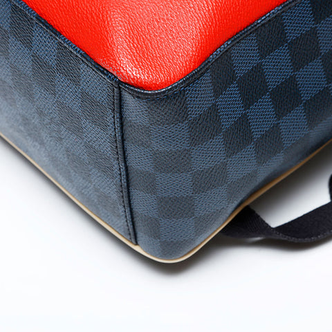 LOUIS VUITTON 2016 Damier Cobalt Josh America's Cup 2017 Backpack Â· Daypack black WS22050