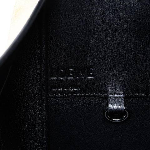 ロエベ LOEWE ハンモック スエード ハンドバッグ ベージュ WS22051