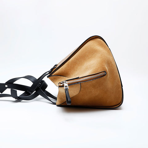 ロエベ LOEWE ハンモック スエード ハンドバッグ ベージュ WS22051