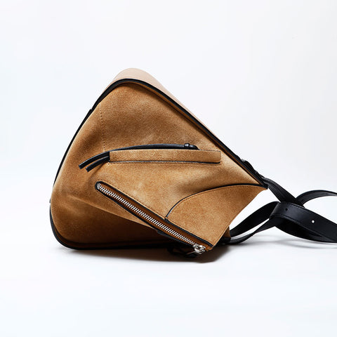 ロエベ LOEWE ハンモック スエード ハンドバッグ ベージュ WS22051