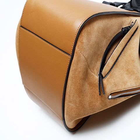 ロエベ LOEWE ハンモック スエード ハンドバッグ ベージュ WS22051
