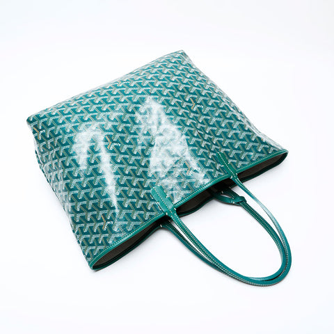 ゴヤール GOYARD サンルイ GM トートバッグ グリーン WS22053