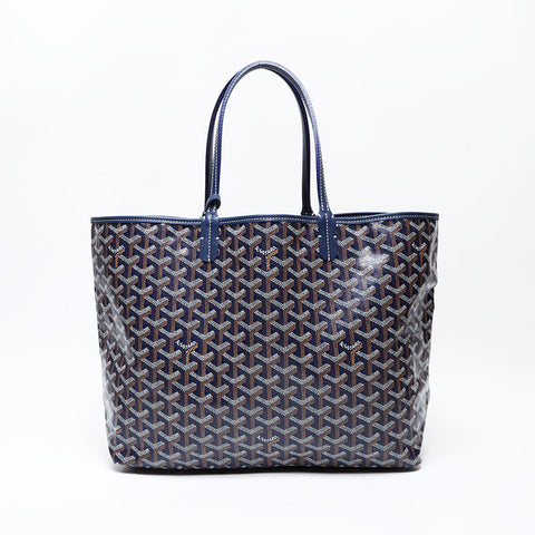ゴヤール GOYARD サンルイ GM トートバッグ ネイビー WS22054
