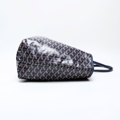 ゴヤール GOYARD サンルイ GM トートバッグ ネイビー WS22054
