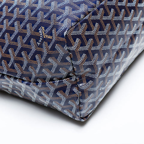 ゴヤール GOYARD サンルイ GM トートバッグ ネイビー WS22054