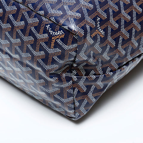 ゴヤール GOYARD サンルイ GM トートバッグ ネイビー WS22054