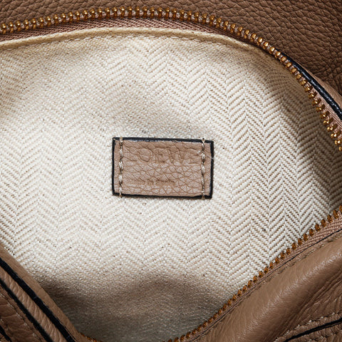 LOEWE Puzzle Leather Nano Mini Shoulder Bag beige WS22055