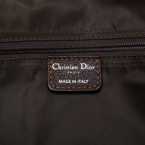 Christian Dior Trotta Canvas Shoulder Bag Brown WS22061