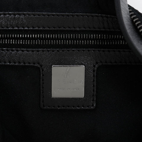 フェンディ FENDI キャンバス ズッカ ショルダーバッグ ブラック WS22062