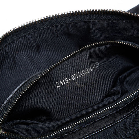 フェンディ FENDI キャンバス ズッカ ショルダーバッグ ブラック WS22062