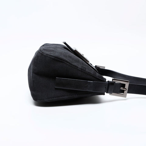 フェンディ FENDI キャンバス ズッカ ショルダーバッグ ブラック WS22062