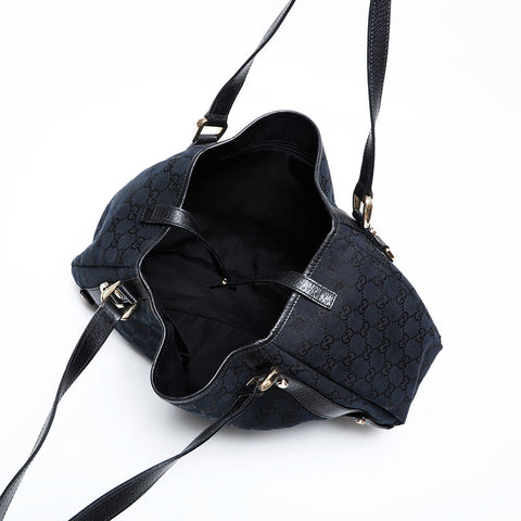GUCCI Abbey GG canvas Shoulder Bag black WS22065