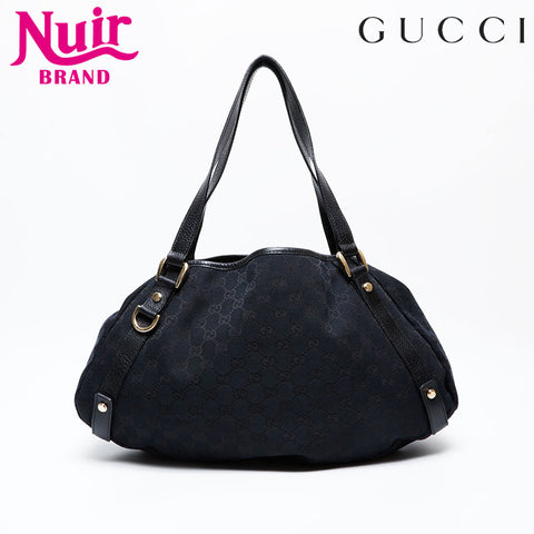 GUCCI Abbey GG canvas Shoulder Bag black WS22065