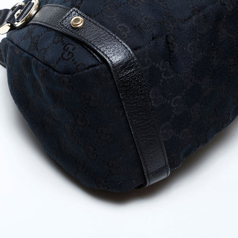 GUCCI Abbey GG canvas Shoulder Bag black WS22065