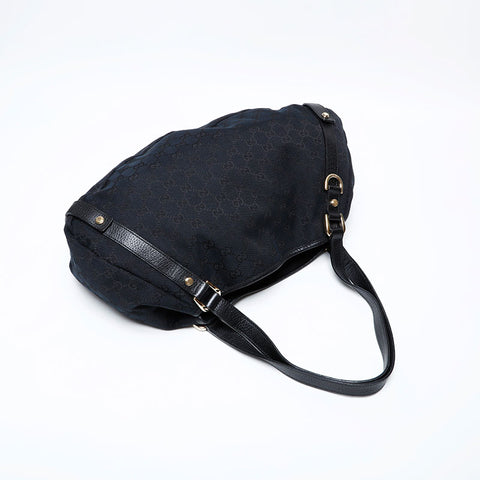 GUCCI Abbey GG canvas Shoulder Bag black WS22065