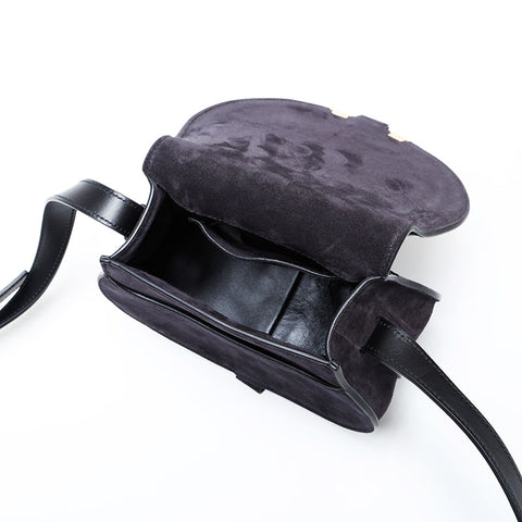 Sac à bandoulière Chloe Leather Mercy noir WS22066