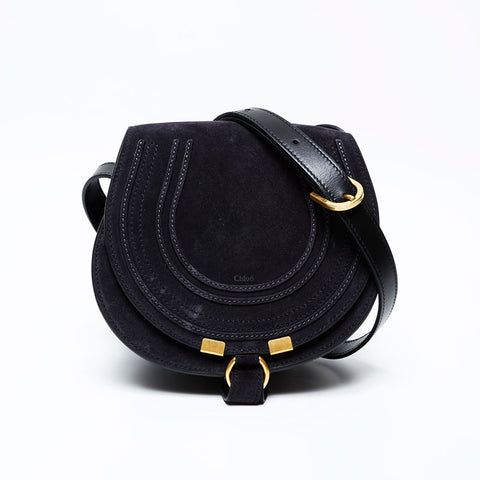 Chloe Leather Mercy Shoulder Bag black WS22066